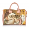 Louis Vuitton Vintage - Masters Speedy 30 Jeff Koons - Marrone Beige - Borsa in Tessuto e Vitello - Alta Qualità Luxury