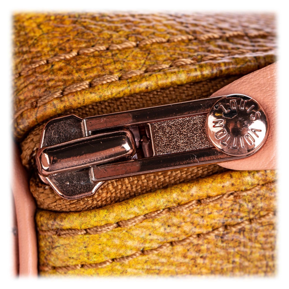 Louis Vuitton Vintage - Masters Speedy 30 Jeff Koons - Brown Beige - Fabric and Calf Handbag ...
