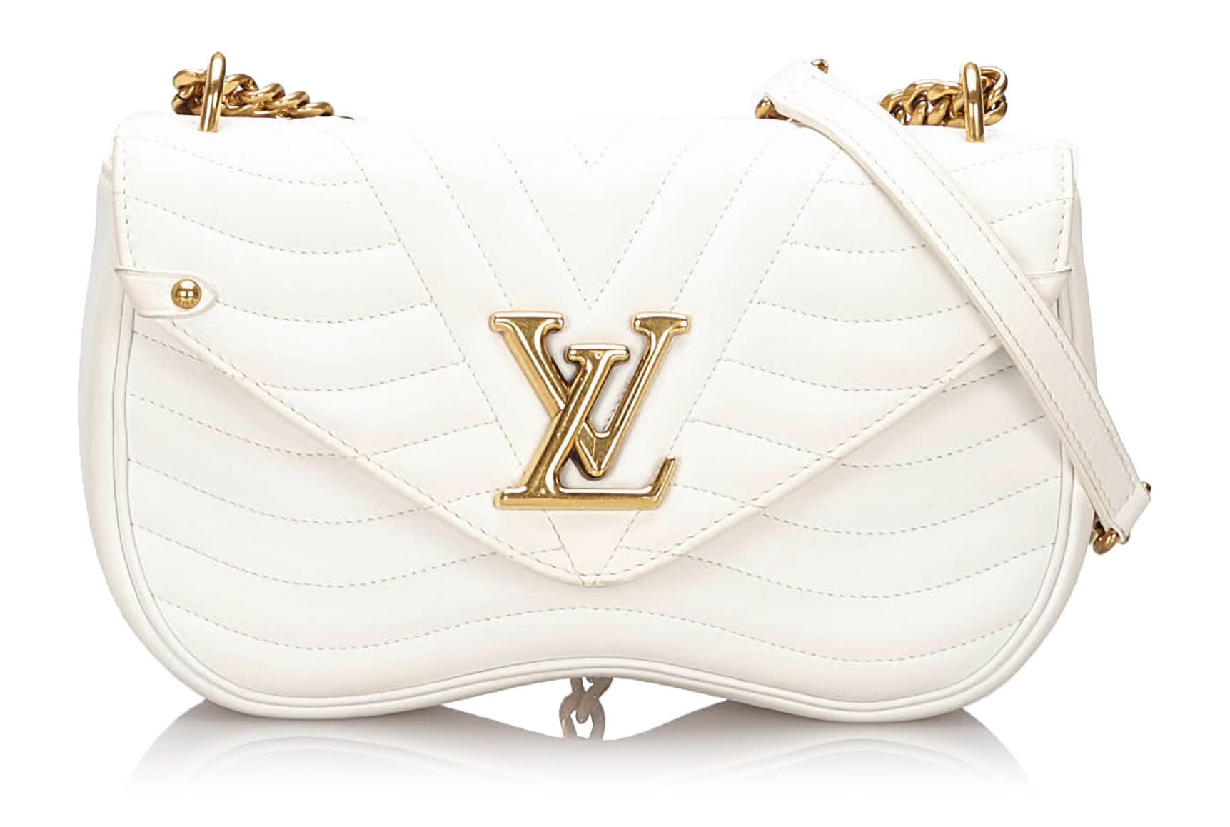 Louis Vuitton borsa New Wave Chain MM in pelle di vitello – Easy