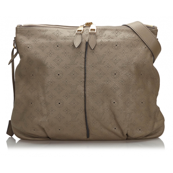 Louis Vuitton Vintage - Mahina Selene MM - Grigio - Borsa in Pelle e  Vitello - Alta Qualità Luxury - Avvenice