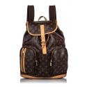 Louis Vuitton Vintage - Monogram Bosphore Backpack - Marrone - Zaino in Tela e Pelle - Alta Qualità Luxury