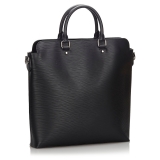 Louis Vuitton Vintage - Epi Brooks Tote - Black - Leather and Epi Leather Handbag - Luxury High Quality