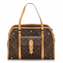 Louis Vuitton Vintage - Monogram Sac Baxter GM - Brown - Canvas and Vanchetta Leather Handbag - Luxury High Quality