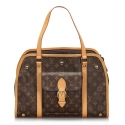 Louis Vuitton Vintage - Monogram Sac Baxter GM - Marrone - Borsa in Tela e Pelle di Vanchetta - Alta Qualità Luxury