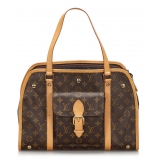 Louis Vuitton Vintage - Monogram Sac Baxter GM - Marrone - Borsa in Tela e Pelle di Vanchetta - Alta Qualità Luxury