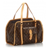 Louis Vuitton Vintage - Monogram Sac Baxter GM - Marrone - Borsa in Tela e Pelle di Vanchetta - Alta Qualità Luxury