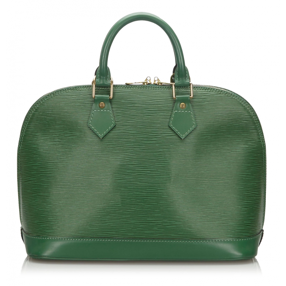 Louis Vuitton Vintage - Epi Alma PM - Green - Leather and Epi