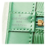 Louis Vuitton Vintage - Epi Alma PM - Verde - Borsa in Pelle Epi e Pelle - Alta Qualità Luxury