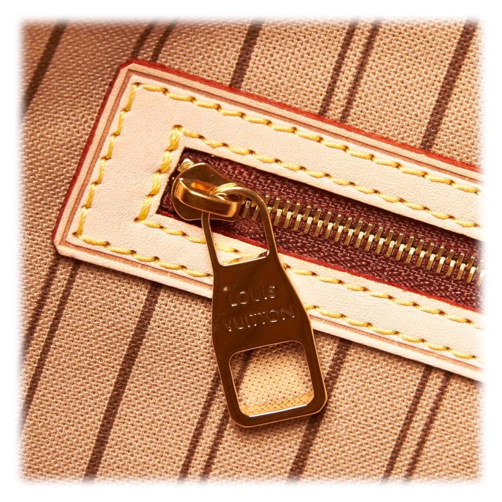 Louis Vuitton Vintage - Monogram Lockit Horizontal - Brown - Monogram Canvas  Handbag - Luxury High Quality - Avvenice