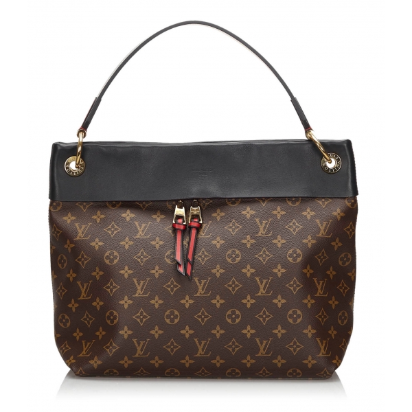 Louis Vuitton Vintage - Monogram Tuileries Hobo - Brown - Canvas and Leather Handbag - Luxury ...