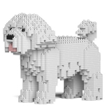 Jekca - Maltese - Cane - 01S - Lego - Scultura - Costruzione - 4D - Animali di Mattoncini - Toys