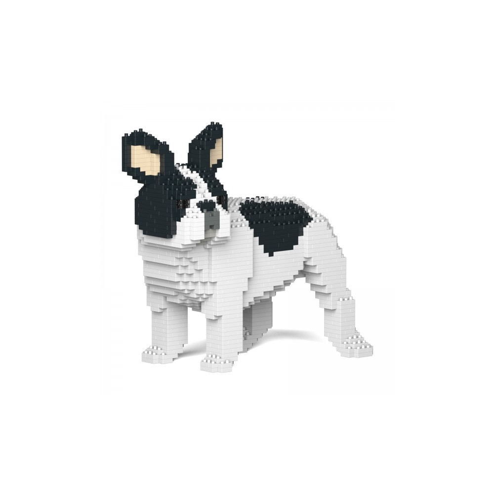 Jekca - French Bulldog - Dog - 03S-M04 - Lego - Sculpture - Construction -  4D - Brick Animals - Toys - Avvenice