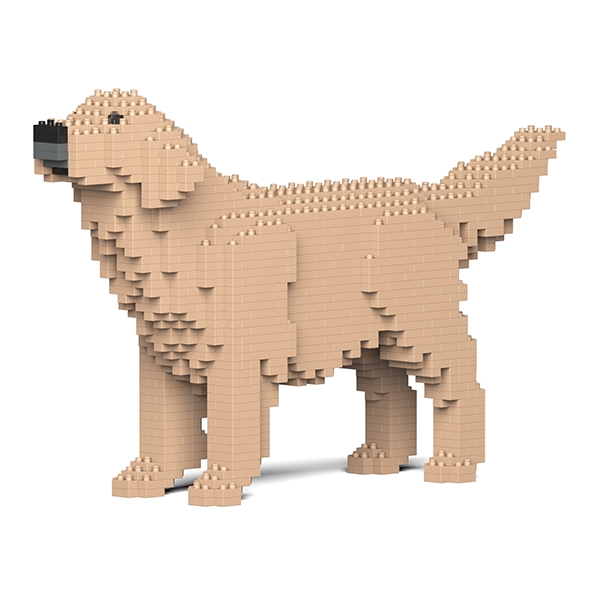 Jekca - French Bulldog - Dog - ST19FB04-M04 - Lego - Sculpture - Construction - 4D - Brick Animals - Toys