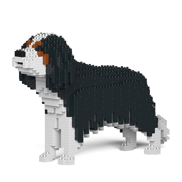 Jekca - Cavalier King Charles Spaniel - Dog - 01S-M03 - Lego - Sculpture - Construction - 4D - Brick Animals - Toys