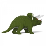 Jekca - Triceratops - Dinosaur - 01S-M01 - Lego - Sculpture - Construction - 4D - Brick Animals - Toys