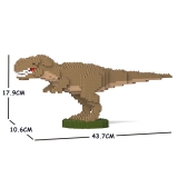 Jekca - Tirannosaurus Rex - Dinosaur - 01S-M02 - Lego - Sculpture - Construction - 4D - Brick Animals - Toys