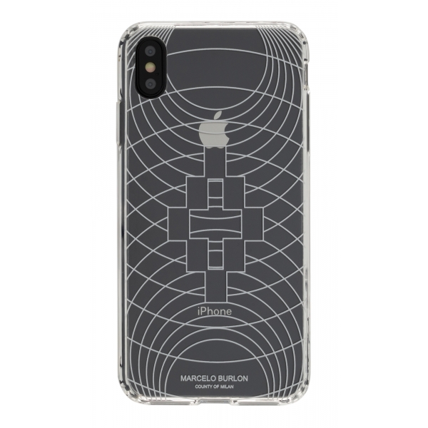 Marcelo Burlon - Transparent Cover - iPhone 11 - Apple - County of Milan - Printed Case