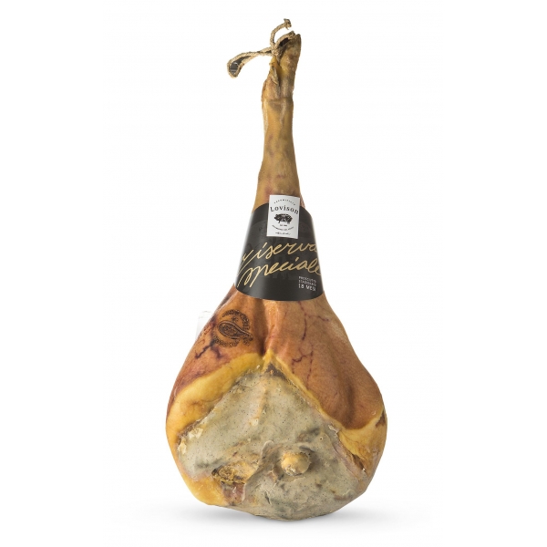 Salumificio Lovison - Raw Ham D.O.P. San Daniele - With Bone - Artisan Cured Meat - Special Reserve Lovison - 10000 g