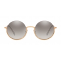 Miu Miu - Miu Miu Societe Sunglasses - Round - Gray - Sunglasses - Miu Miu Eyewear