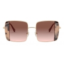 Miu Miu - Miu Miu Noir Sunglasses - Square - Tortoise and Pink - Sunglasses - Miu Miu Eyewear