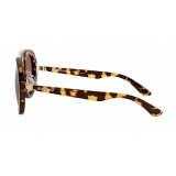 Miu Miu - Miu Miu Catwalk FW19 Sunglasses - Aviator - Tortoise Dark Brown - Sunglasses - Miu Miu Eyewear