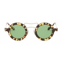 Miu Miu - Miu Miu Scenique Sunglasses - Round - Tortoise Green - Sunglasses - Miu Miu Eyewear