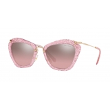 Miu Miu - Miu Miu Noir Sunglasses - Cat Eye - Pink - Sunglasses - Miu Miu Eyewear