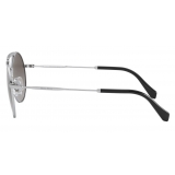 Miu Miu - Miu Miu Societe Sunglasses - Round - Silver - Sunglasses - Miu Miu Eyewear