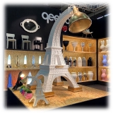 Qeeboo - Paris XL - Black - Qeeboo Free Standing Lamp by Studio Job - Lighting - Home