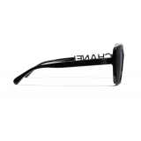 Chanel - Square Sunglasses - Black Gray - Chanel Eyewear