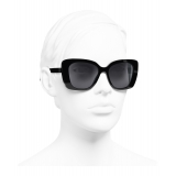 Chanel - Square Sunglasses - Black Gray - Chanel Eyewear