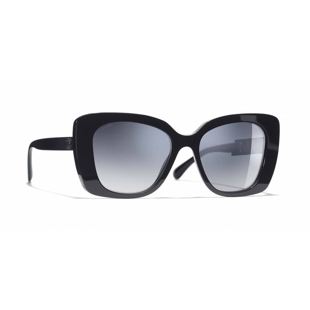 - Square Sunglasses Dark Mirror - Chanel Eyewear - Avvenice