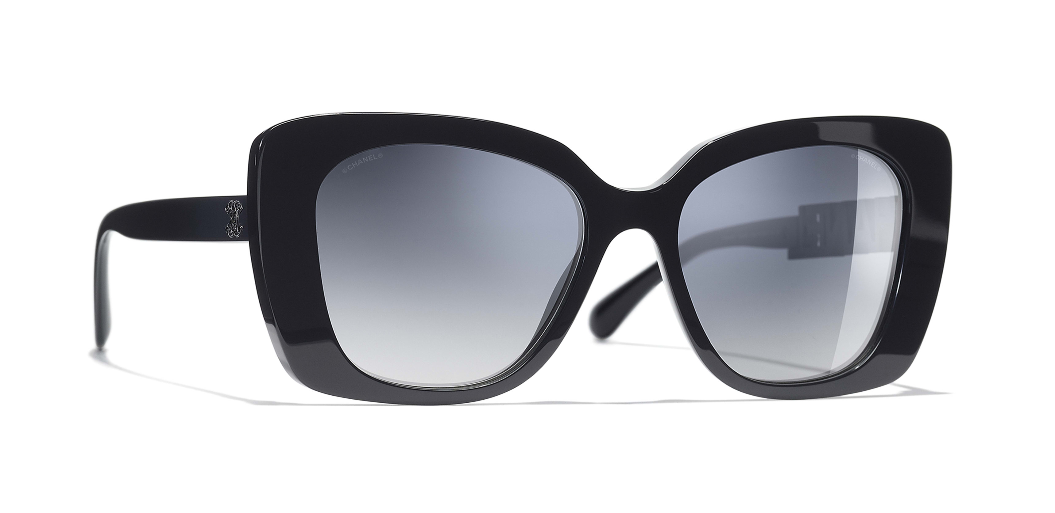 Chanel - Square Sunglasses - Dark Blue Mirror - Chanel Eyewear - Avvenice