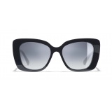 Chanel - Square Sunglasses - Dark Blue Mirror - Chanel Eyewear