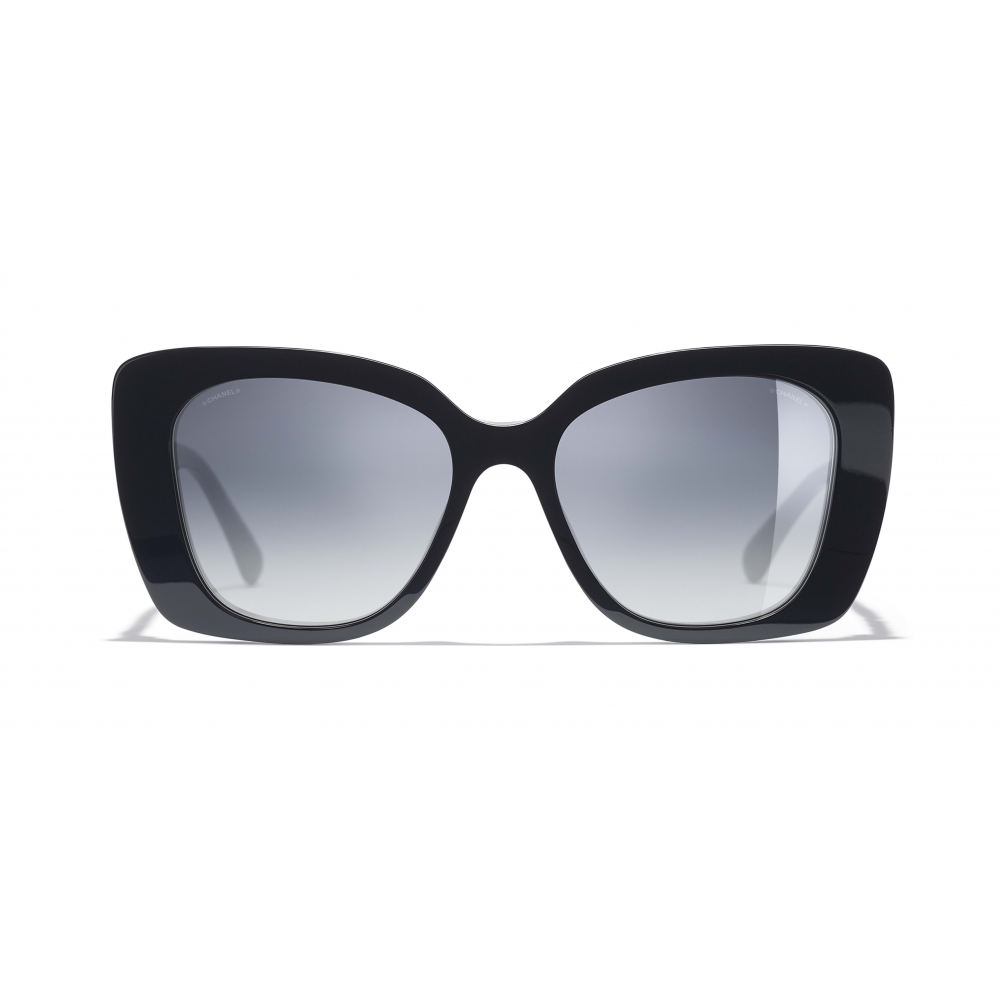 Chanel - Square Sunglasses - Dark Blue Mirror - Chanel Eyewear - Avvenice