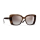Chanel - Square Sunglasses - Tortoise Brown Mirror - Chanel Eyewear