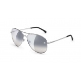 Chanel - Pilot Sunglasses - Silver Gray - Chanel Eyewear