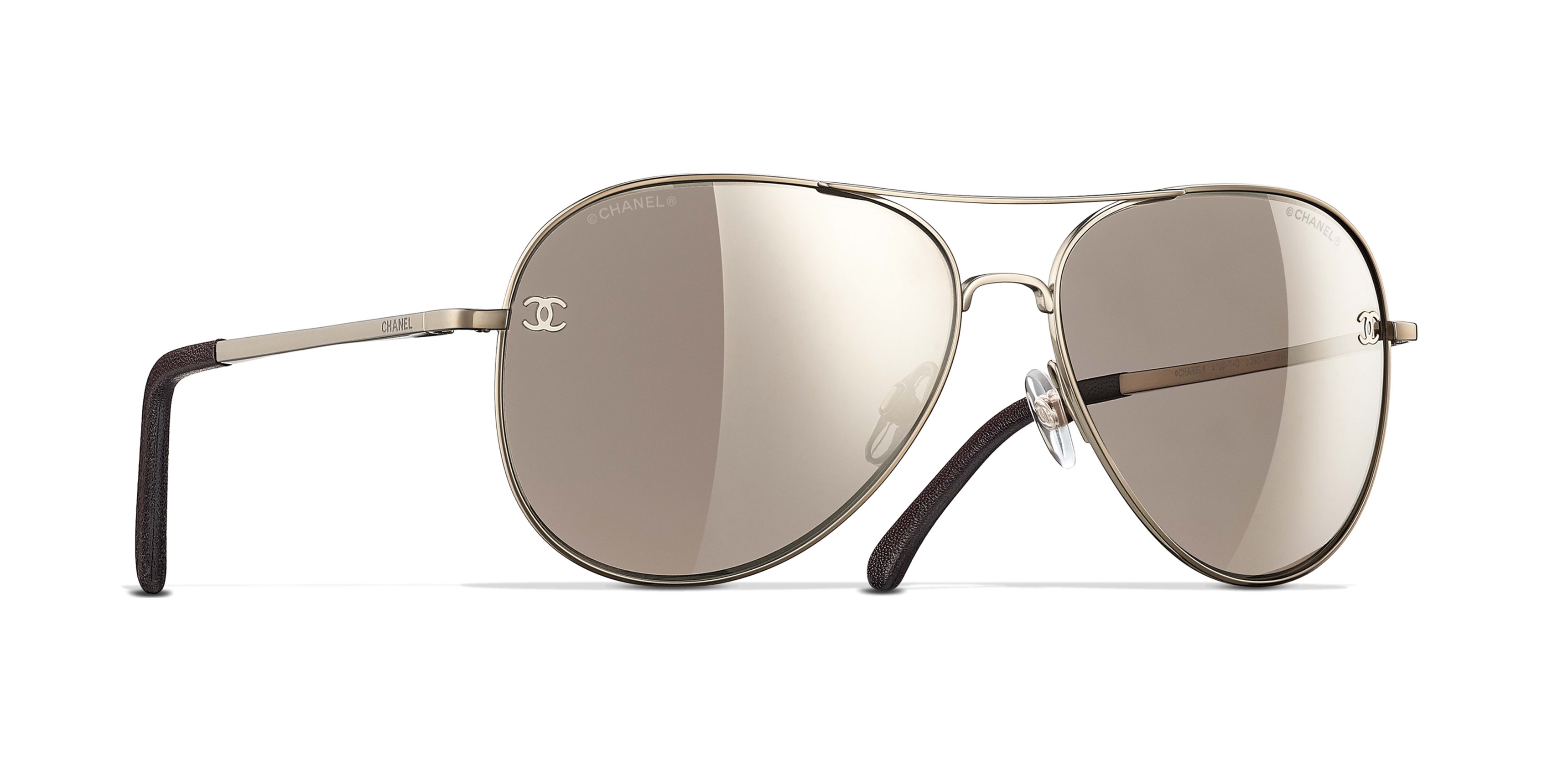 Chanel deals mirrored sunglasses