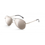 Chanel - Occhiali Pilota da Sole - Oro Marrone Specchiato - Chanel Eyewear