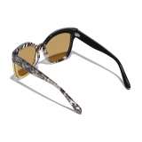 Chanel - Butterfly Sunglasses - Black Yellow - Chanel Eyewear