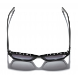 Chanel - Occhiali Quadrati da Sole - Nero Grigio - Chanel Eyewear