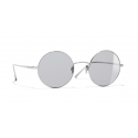 Chanel - Occhiali Rotondi da Sole - Argento Grigio - Chanel Eyewear