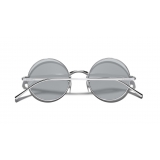 Chanel - Round Sunglasses - Silver Gray - Chanel Eyewear