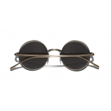 Chanel - Occhiali Rotondi da Sole - Oro Marrone - Chanel Eyewear