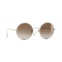 Chanel - Round Sunglasses - Gold Brown Gradient - Chanel Eyewear