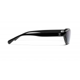 Chanel - Cat Eye Sunglasses - Black Gray - Chanel Eyewear