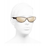 Chanel - Cat Eye Sunglasses - Dark Tortoise Gold - Chanel Eyewear