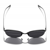 Chanel - Pantos Sunglasses - Black Gray - Chanel Eyewear