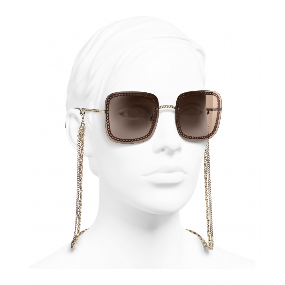 Chanel Square Sunglasses Chain