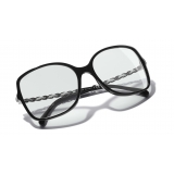 Chanel - Square Sunglasses - Black Light Gray - Chanel Eyewear